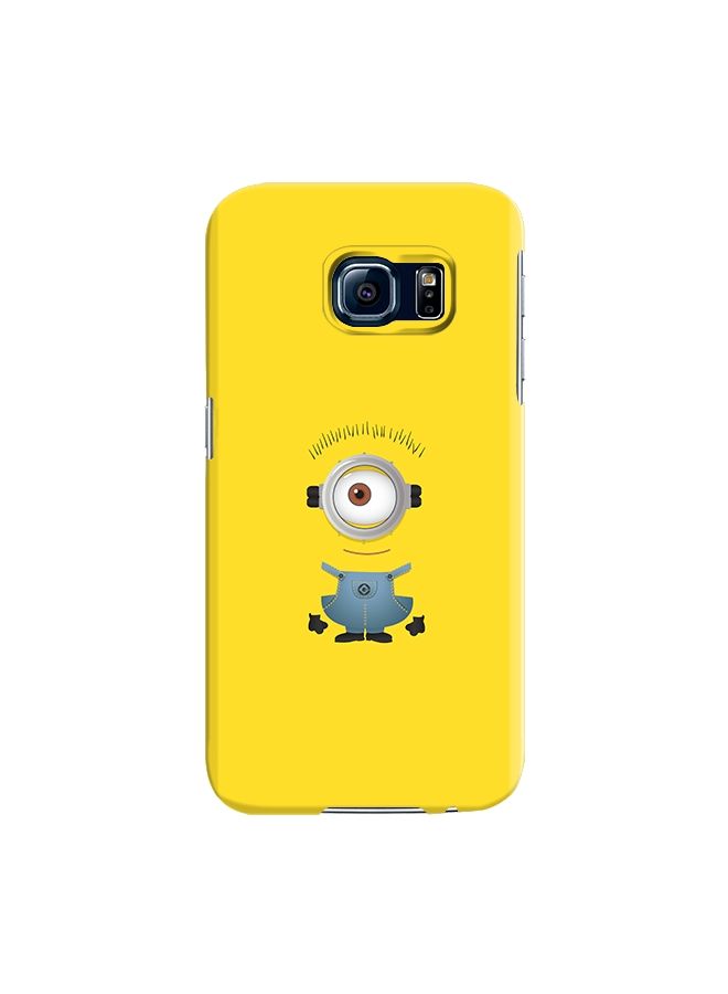 Stylizedd Premium Slim Snap Case Cover Gloss Finish for Samsung Galaxy S6 Minion 4 - Image 1