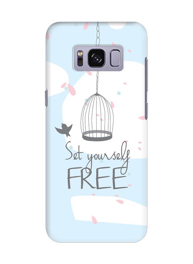 Stylizedd Slim Snap Case Cover Matte Finish for Samsung Galaxy S8 Plus Set Yourself Free - Image 1