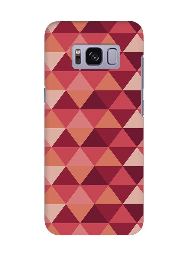 ستايلايزد غطاء محكم فاخر رفيع ذو مظهر غير لامع لهاتف سامسونج جالاكسي S8 بلاس مثلثات مبعثرة - Image 1