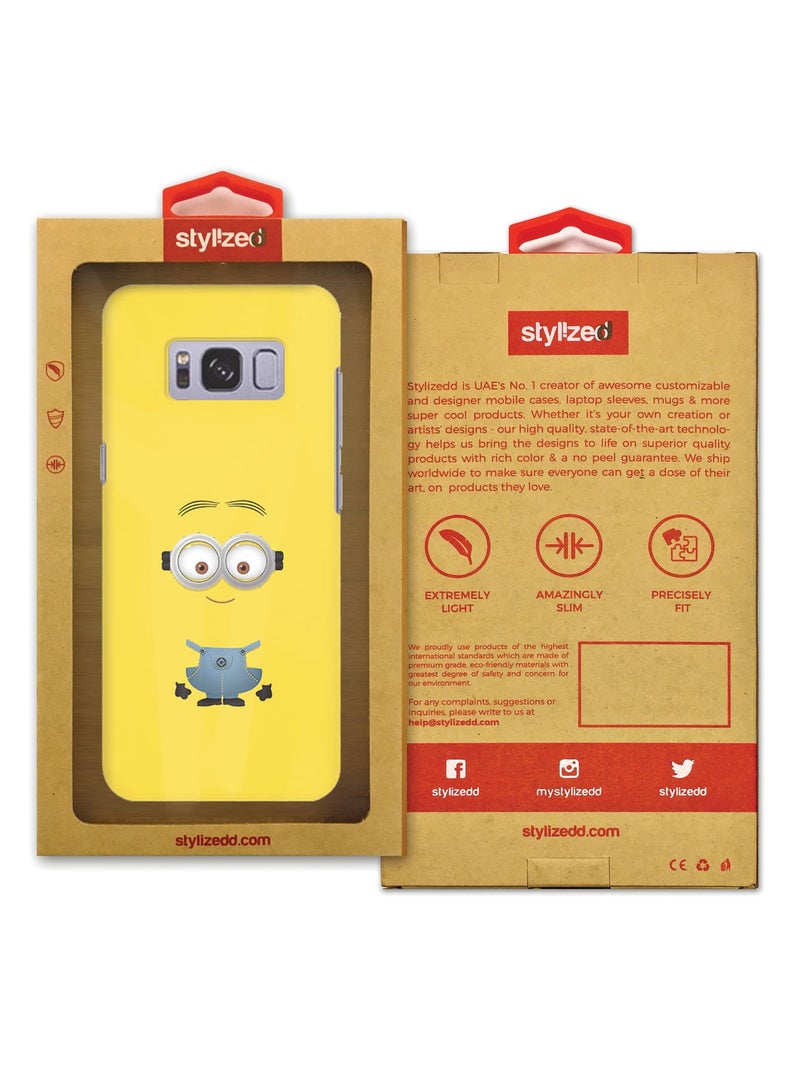 ستايلايزد غطاء سناب فاخر رفيع ذو مظهر غير لامع لهاتف سامسونج جالاكسي S8 بلاس مينيون 2 - Image 3