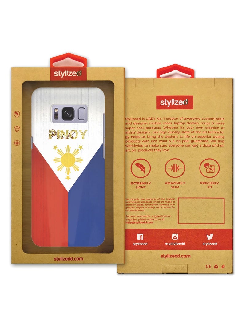 ستايلايزد غطاء محكم فاخر رفيع ذو مظهر غير لامع لهاتف سامسونج جالاكسي S8 بلاس كبرياء بينوي - Image 3