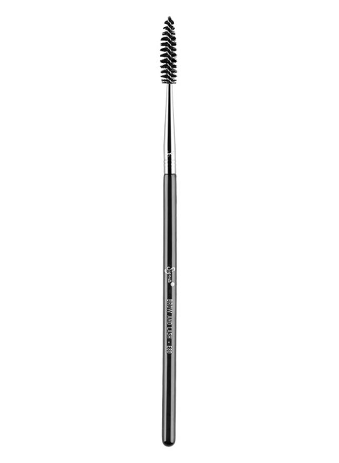 Sigma Beauty - E80 Brow and Lash Brush Black/Silver - Image 1