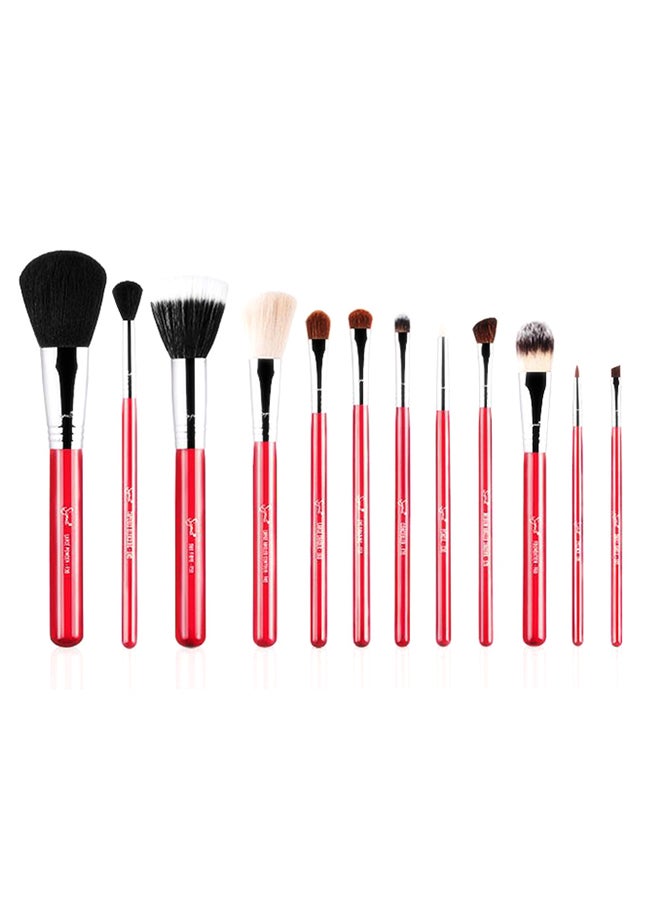 Sigma Beauty - Set Of 12 Make Me Blush Essential Kit Pink/Silver - Image 1