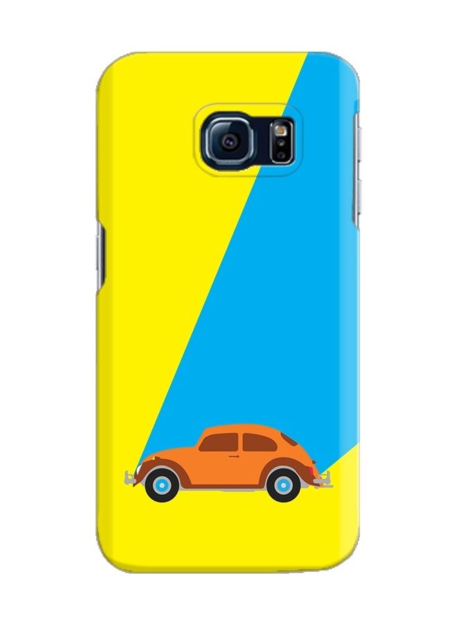 Stylizedd Premium Slim Snap Case Cover Matte Finish for Samsung Galaxy S6 Retro Bug - Image 1