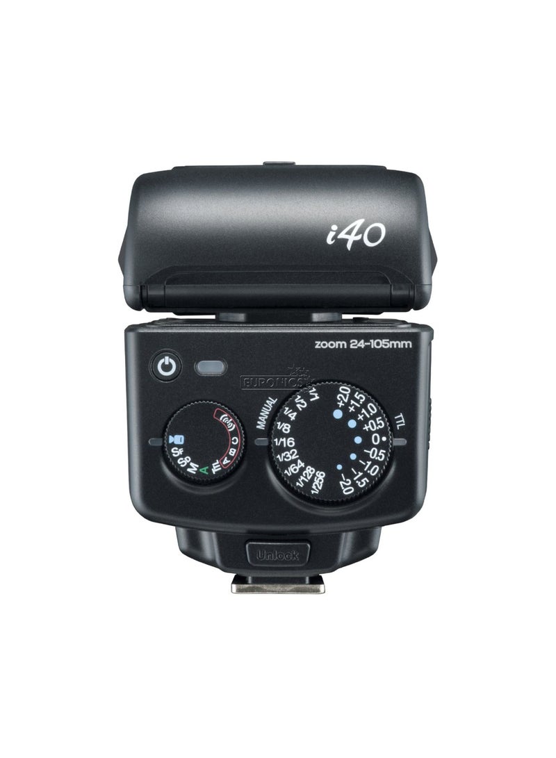Nissin - I40 Flash For Canon Black - Image 1
