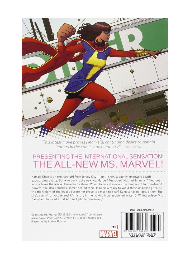 Ms. Marvel printed_book_paperback english - 28/10/2014