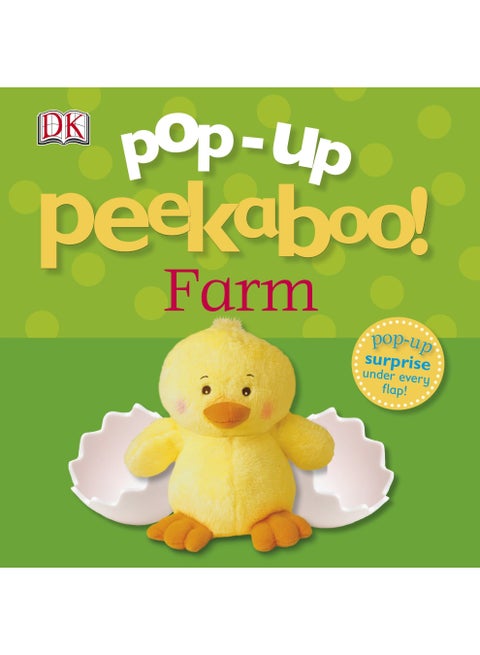 Pop-Up Peekaboo! Farm Board Book English by DK - 40546