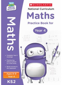 National Curriculum Maths Practice Book for Year 4 Paperback English by SCHOLASTIC - 41830 