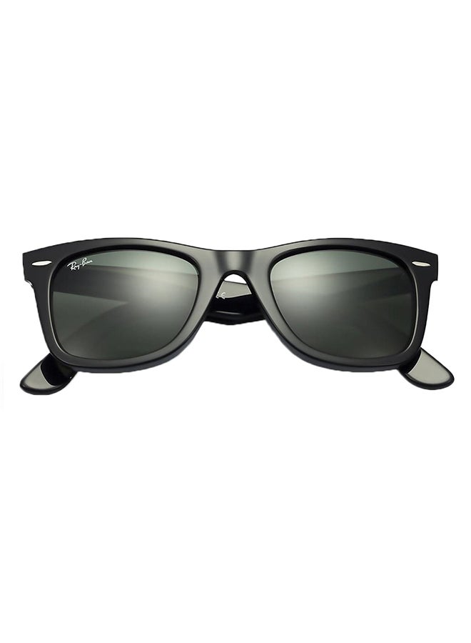 Ray-Ban Full Rim Wayfarer Sunglasses - RB2140-901/58 - Lens Size: 50 mm - Black - Image 2