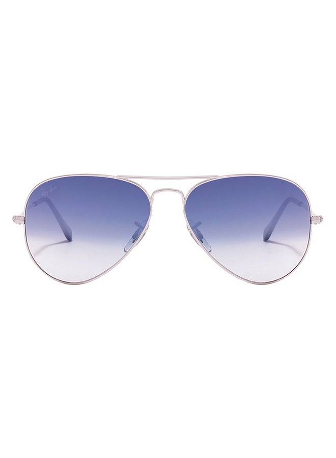 Ray-Ban Aviator Sunglasses - RB3025-003/3F - Lens Size: 55 mm - Silver - Image 2