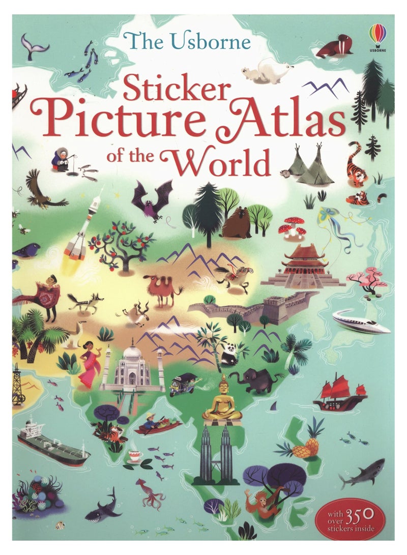Sticker Picture Atlas Of The World - Paperback English by Sam Lake - 01/04/2013 - Image 1