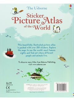 Sticker Picture Atlas Of The World - Paperback English by Sam Lake - 01/04/2013  - Image 2