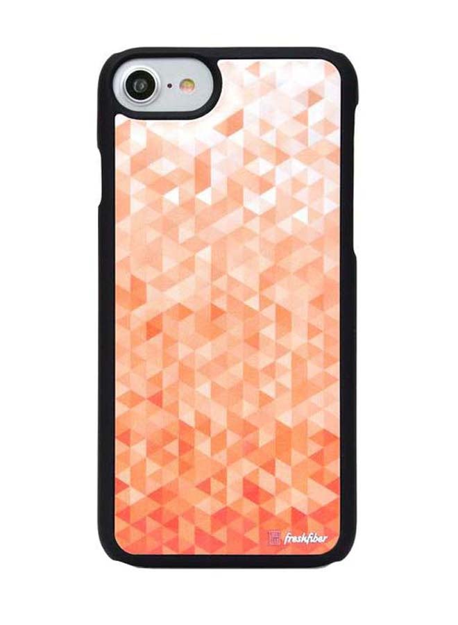 Freshfiber Kaleido Matte Casing Designer Back Cover For iPhone 8/iPhone 7 Orange