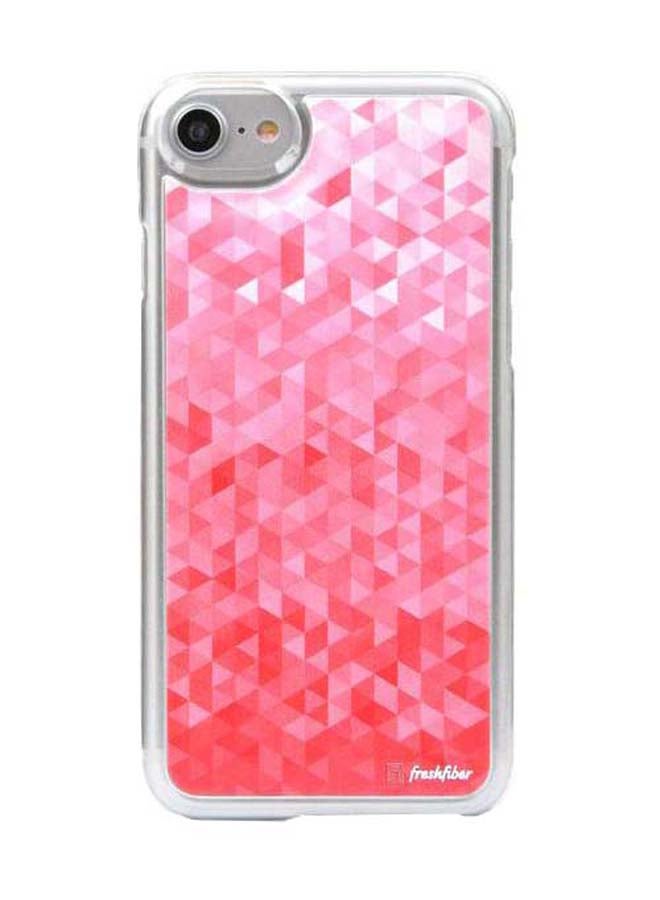 Freshfiber Kaleido Crystal Casing Designer Back Cover For iPhone 8/iPhone 7 Red