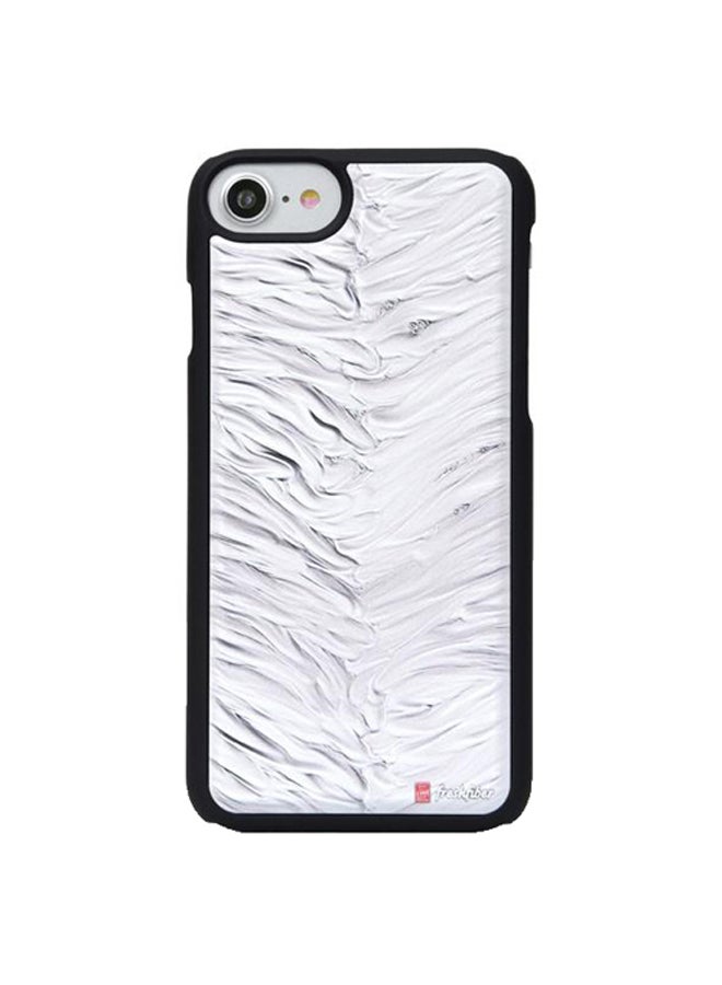 Freshfiber Glacier Designer Back Cover For iPhone 8 Plus/iPhone 7 Plus White