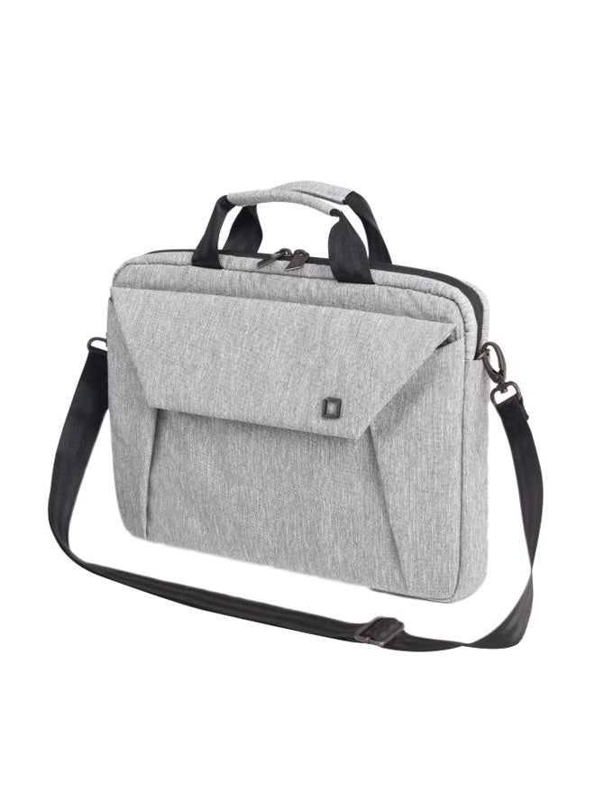 DICOTA - Slim Case EDGE Briefcase For 12-13.3-Inch Laptops Grey - Image 1