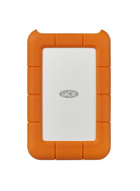 LaCie Rugged USB-C, 4TB, Portable External Hard Drive, Drop, Shock, Dust, Rain Resistant, for Mac & PC (STFR4000800) 4.0 TB