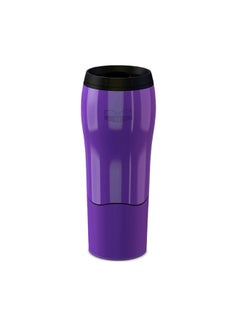 Mighty Mug Mighty Mug Plastic Travel Mug, No Spill Double Wall Tumbler, Cold/Hot, Cup-Holder Friendly, Dishwasher Safe, (Purple, 16oz)- 1527D Purple 