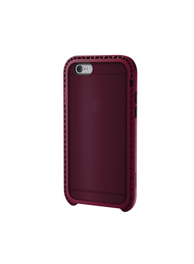 LUNATIK - Combination Siesmik Case For iPhone 6/6s Dark/Raspberry - Image 1