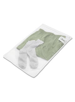 Whitmor Mesh Wash Bag White  - Image 1
