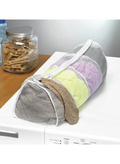 Whitmor Mesh Hosiery Bag White 7x16.5x7inch  - Image 3