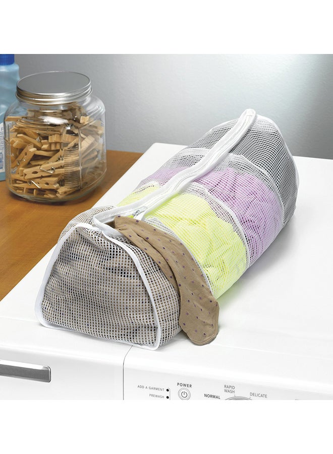 Whitmor Mesh Hosiery Bag White 7x16.5x7inch  - Image 3