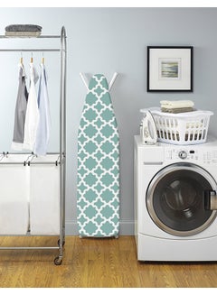 Whitmor Iron Board Cover & Pad Green/White  - Image 2
