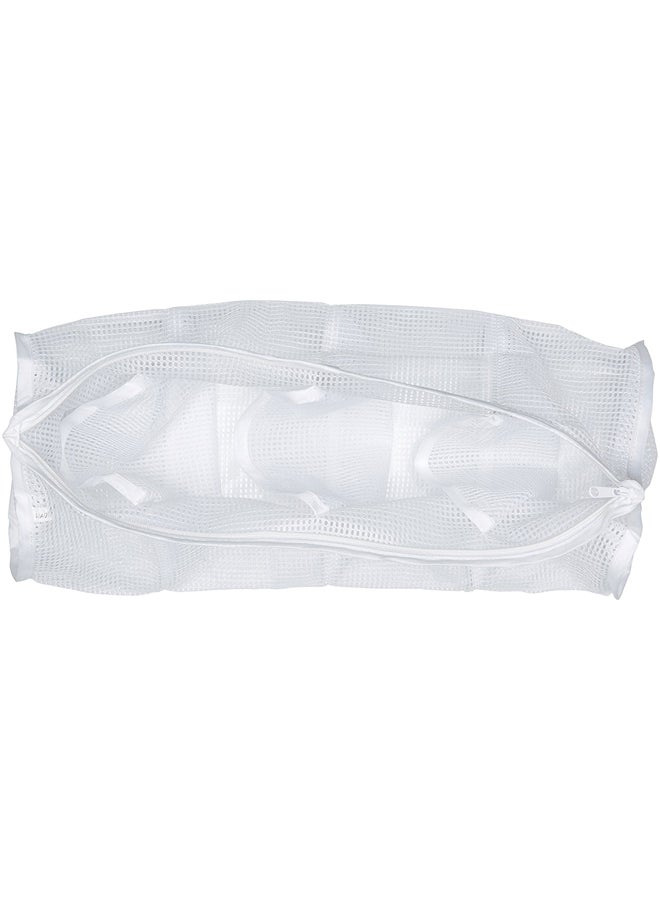 Whitmor Mesh Hosiery Bag White 7x16.5x7inch  - Image 2