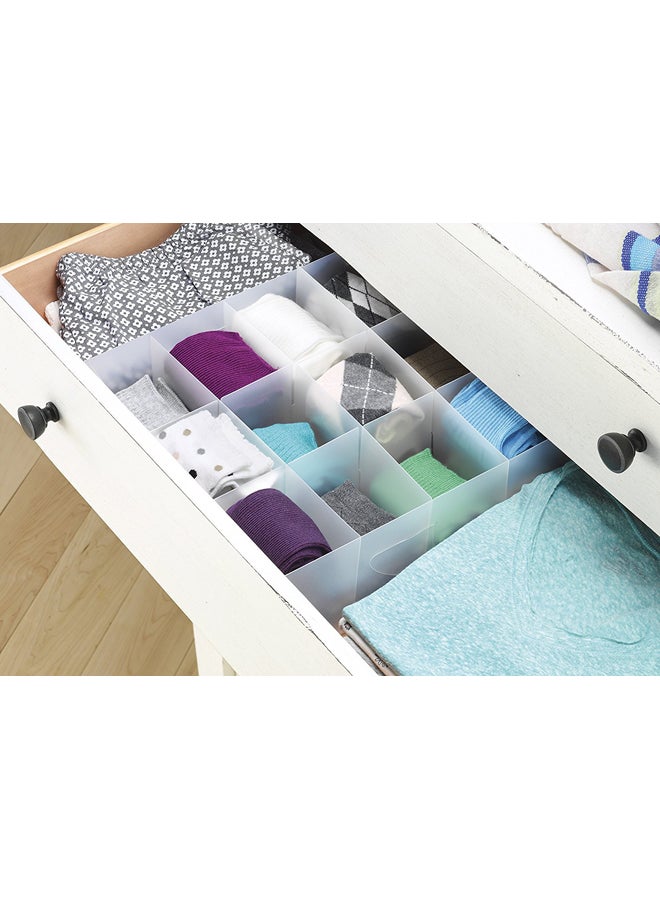 Whitmor 12-Section Drawer Organizer Multicolour - Image 2