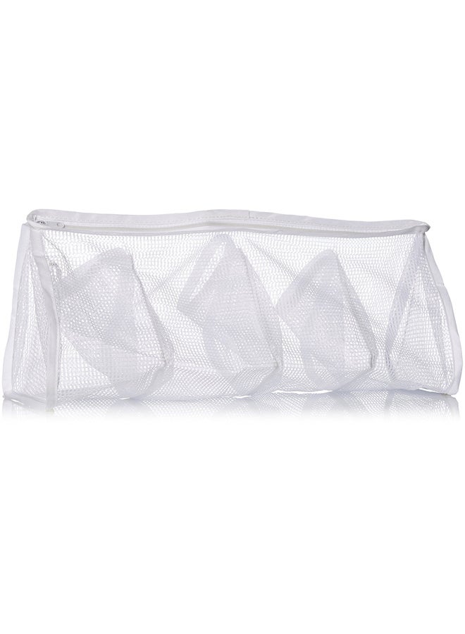 Whitmor Mesh Hosiery Bag White 7x16.5x7inch  - Image 1