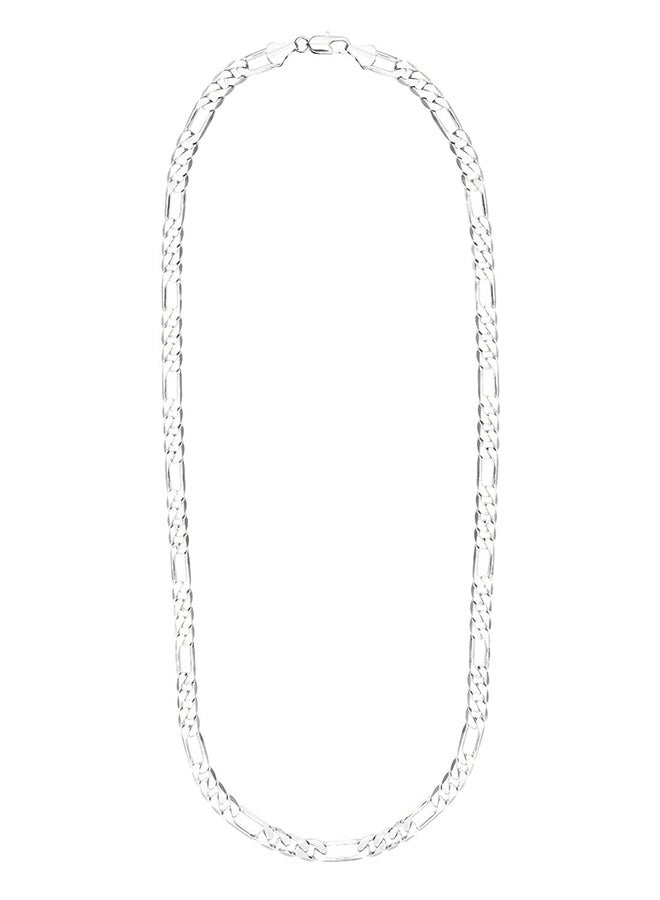 Shining Jewel - Plain Silver Link Chain 24-Inch SJ-212701 - Image 1