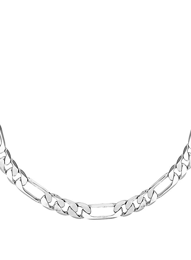 Shining Jewel - Plain Silver Link Chain 24-Inch SJ-212701 - Image 1