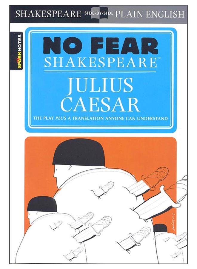 No Fear Shakespeare Julius Caesar Paperback English by William Shakespeare - 37687  - Image 1