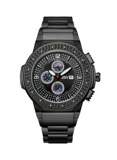 JBW Men's Saxon 16 Diamonds Analog Quartz Watch JB-6101-G  - Image 1