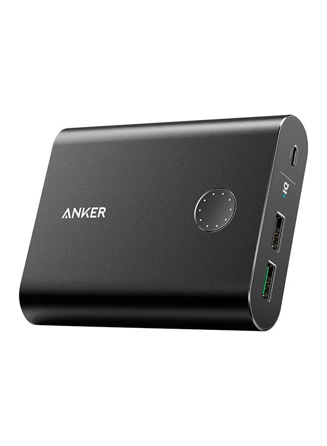 Anker - 13400.0 mAh PowerCore+ Quick Charge 3.0 Power Bank Black - Image 1