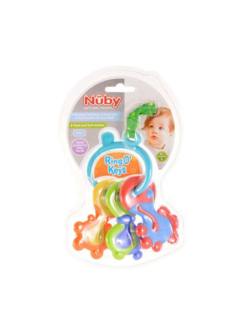 Natural Touch Ring O Keys Teether