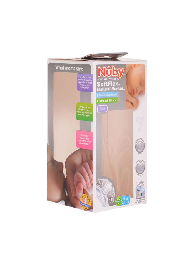 Nuby - Natural Touch Soft Flex Feeding Bottle - Image 1