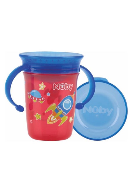Any Angle Sip 360° Wonder Cup With Handle And Cover