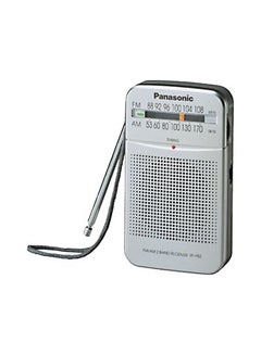 Panasonic 2 Band Pocket Sized Radio P50GC9-S Silver 