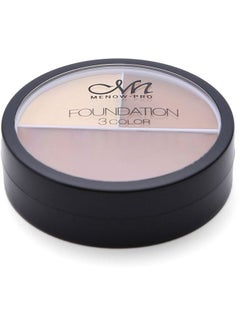 MENOW·PRO 3 Colour Bare Minerals Matte Foundation Palette 02  - Image 1