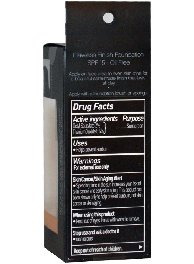 elf Flawless Finish Foundation Liquid SPF 15 Sand - Image 3