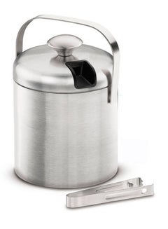 2-Piece Insulated Ice Set Silver 14cm