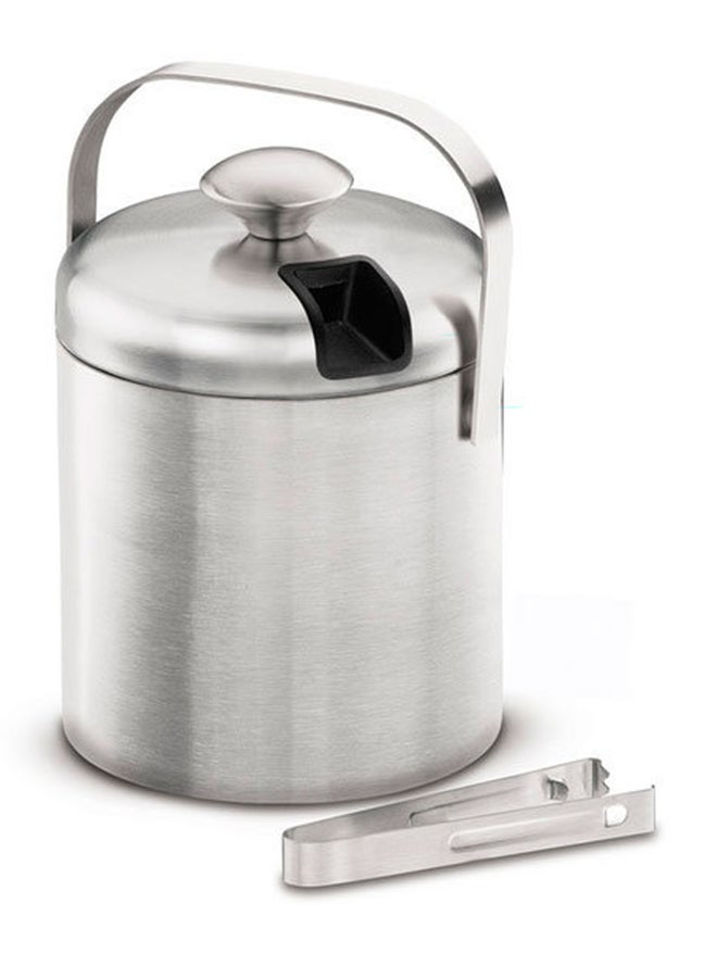 TRAMONTINA - 2-Piece Insulated Ice Set Silver 14cm - Image 1