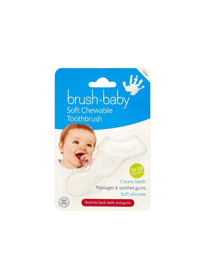 brush-baby Brush-Baby Chewable Toothbrush & Teether 10 - 36 months  - Image 1