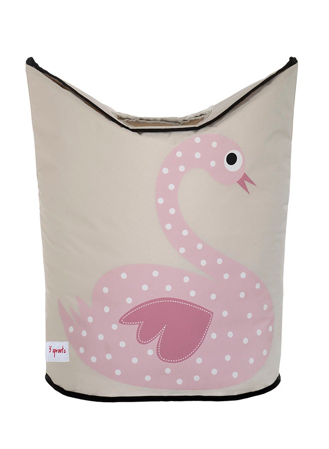 3 sprouts - Swan Laundry Hamper - Image 1