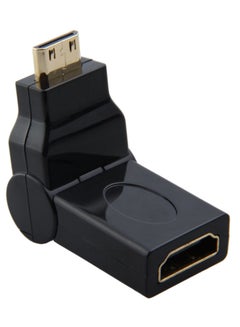 في ماكس محول HDMI أنثى متعدد الزوايا إلى محول HDMI أسود  - Image 2