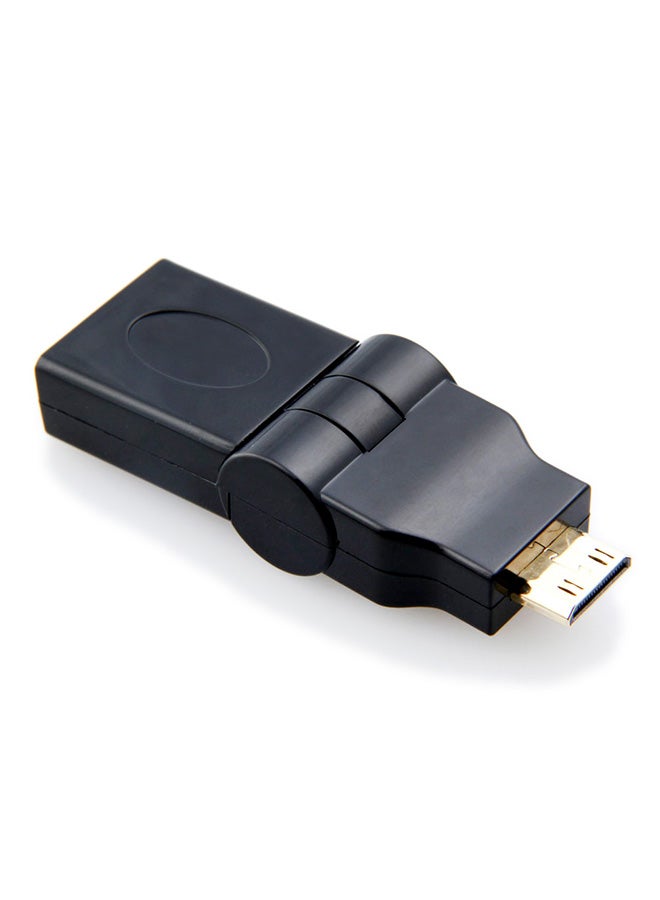 Vmax Multi Angle HDMI Female To HDMI Adapter Black  - Image 5