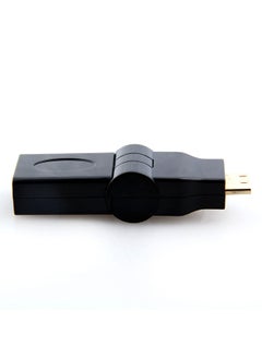 في ماكس محول HDMI أنثى متعدد الزوايا إلى محول HDMI أسود  - Image 3