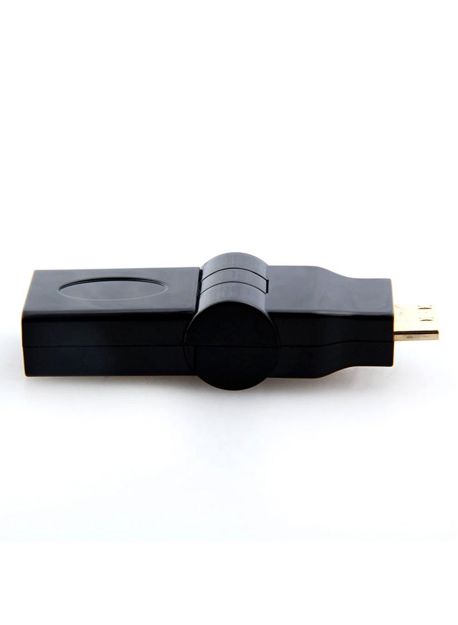 Vmax Multi Angle HDMI Female To HDMI Adapter Black  - Image 3