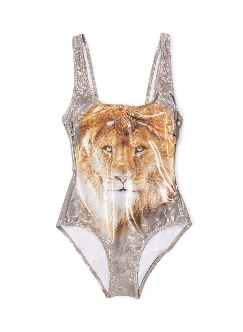 Blue Ink Beachwear - Ibiza Oro Swim Suit Gold - Image 1